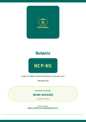 NCP-NS Exam Questions Answers Dumps PDF Practice Test